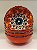 Bowl - Cerâmica - Turquia - Pintura Alto Relevo - Tamanho Grande - Laranja - Imagem 1