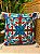 Capa de Almofada Bordada Tassel 45x45 Cinza Claro - Imagem 1