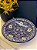 Prato Marroquino - Centro de Mesa 40CM - Cerâmica - Azul - Imagem 2