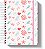 Planner Financeiro: Flores Vermelha - Imagem 1