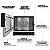 Forno turbo elétrico com 4 esteiras 220V - Imagem 8