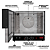 Forno turbo elétrico com 4 esteiras 220V - Imagem 3