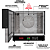 Forno Turbo Digital Elétrico com 4 esteiras 127V - Imagem 3