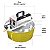 Misturador elétrico 10 litros Bivolt (panela automática) 50/60 HZ Amarelo - Imagem 4