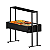 Buffet térmico aquecido 6 cubas com tampa 127V - Imagem 2