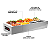 BFM811 Buffet térmico de Mesa aquecido Inox 8 cubas com tampa 127V - Imagem 2