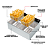 Fritadeira elétrica dupla 2500W 2 cubas 5,0 litros 127V 50-60 Hz - Imagem 2