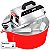 Misturador elétrico 10 litros Bivolt (panela automática) 50/60 HZ Vermelho - Imagem 5