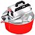 Misturador elétrico 10 litros Bivolt (panela automática) 50/60 HZ Vermelho - Imagem 1