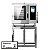 Forno Combinado SARO FTC06 6 GNs Profissional Inox Touch Screen - Imagem 6