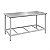 SARO Mesa de Bancada Inox com Prateleira – 100, 120, 150 e 190 cm - Imagem 4