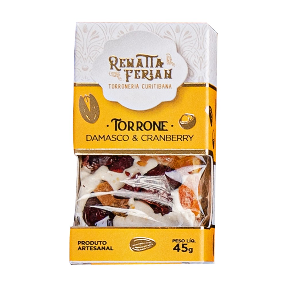 Torrone Damasco  - 45g - Renatta Ferian - Imagem 1