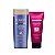 Kerasys Kit (Shampoo Purple + Máscara Keramide Ampoule Heat ) 200ml - Imagem 1
