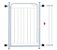 Portão Infantil Portão Pet (69cm à 84cm) branco - Imagem 1