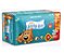 162 fraldas P Baby Scooby-Doo - Kit com 2 pacotes de 81un totalizando 162un. - Imagem 1