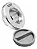 Dispositivo de Aspiração Sodramar - Flat - Inox 316 - 50mm - Imagem 2
