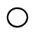 Oring Prismasol - Silicone Preto - Imagem 1