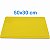 Tabua De Corte Placa (PEAD) 50x30cm Polietileno Amarelo - Imagem 1