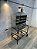 Carrinho Churrasco Espetinhos Em Inox 90cm com Gaveta e Mesa para Ambulantes - Imagem 5