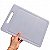 Tabua De Corte Placa 30x20cm Polietileno Branco - Imagem 3