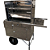 Carrinho de Churrasco Inox (80 cm Churrasqueira) Com Cobertura - Imagem 4