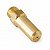 Conexão Injetor de Gás em Latão 34mm - Padrão Croydon Liso 1/8 NPTM - Imagem 3