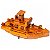 BARCO EM  MADEIRA ARTESANAL DECORATIVO VINTAGE  30CM - Imagem 4