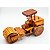Trator Compactador em Madeira Artesanal, Decorativo, Vintage 26cm - Imagem 1