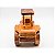 Trator Compactador em Madeira Artesanal, Decorativo, Vintage 26cm - Imagem 4