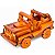 Jeep Em Madeira Artesanal Médio 21cm Vintage - Decoração Colecionador - Imagem 1