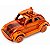 Fusca Modelo Antigo Em Madeira Médio 25CM Vintage - Decoração Colecionador - Imagem 1