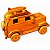 Carro Jeep Trolle Trilha Em Madeira Artesanal Pequeno 19cm - Decoração Colecionador - Imagem 4
