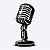 Adesivo Decorativo Microfone - Imagem 1