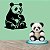 Adesivo Decorativo Panda - Imagem 1