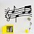 Adesivo Decorativo Notas Musicais - Imagem 1
