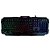Teclado Gamer Satellite AK-837 USB / RGB / Português - Preto - Imagem 1