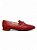Mocassim Your Shoes Vermelho Strass - Imagem 1