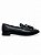 Mocassim Your Shoes Preto Aplique Cristal - Imagem 1