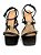 Sandália Off Line Preta Strass - Imagem 2