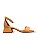Sandália Your Shoes Nude Salto Bloco - Imagem 1