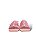 Sandália Your Shoes Rosa Tiras Amarração - Imagem 2