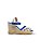 Anabela Your Shoes Azul Bordado - Imagem 1