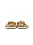Sandália Your Shoes Caramelo Metal Dourado - Imagem 2