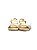 Anabela Your Shoes Nude Salto Baixo - Imagem 2