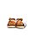 Anabela Your Shoes Caramelo Salto Baixo - Imagem 2