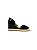 Anabela Your Shoes Preto Calcanhar Fechado - Imagem 1