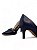 Scarpin Your Shoes Marinho Spikes Dourado - Imagem 4