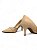 Scarpin Your Shoes Nude Spikes Dourado - Imagem 4