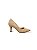 Scarpin Your Shoes Nude Spikes Dourado - Imagem 1