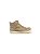 Tênis Your Shoes Nude e Dourado Pelica Cano Alto - Imagem 1